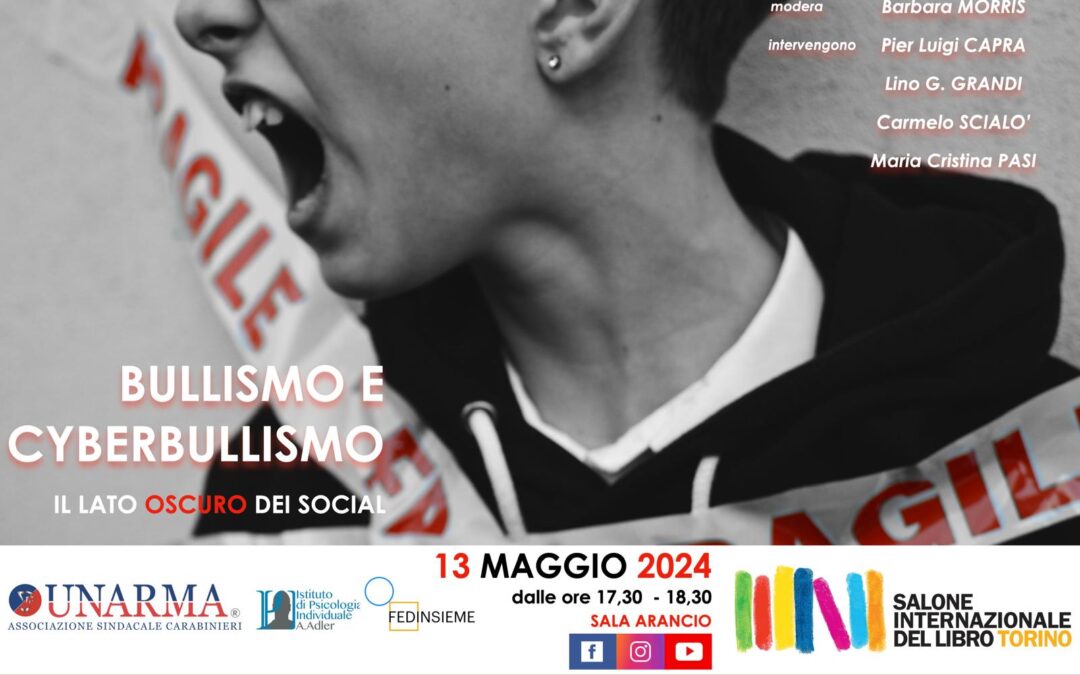 UNARMA AL SALONE DEL LIBRO DI TORINO: “RIFLESSIONI SUL LATO OSCURO DEL WEB”