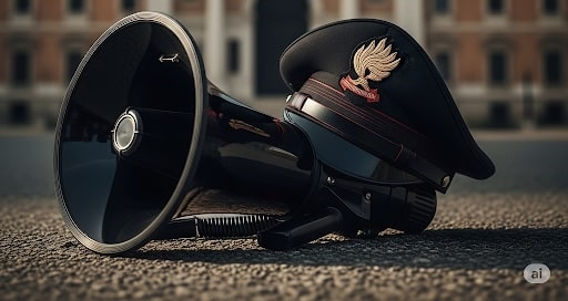 “TUTTI POSSONO MANIFESTARE COME VOGLIONO TRANNE I CARABINIERI?”