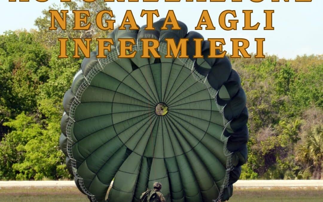 OGGETTO: ATTIVITÀ AVIOLANCISTICA CONTINUATIVA “FUORI CORPO” – AUTORIZZAZIONE NEGATA AGLI INFERMIERI DELL’ARMA