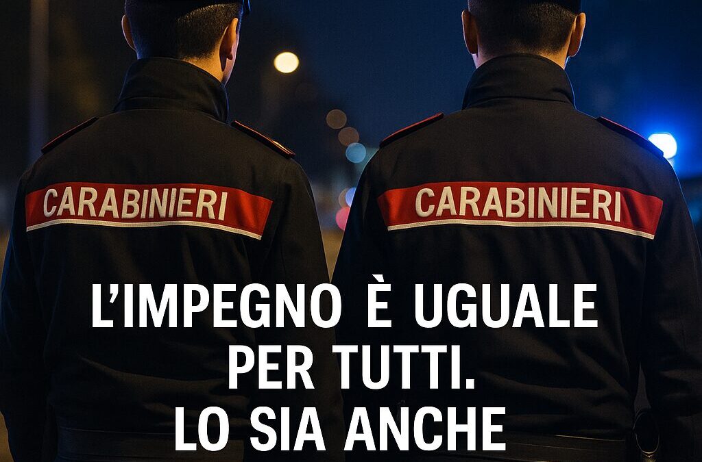 Richiesta di uniformità nella liquidazione delle differenze retributive in fase di avanzamento di grado