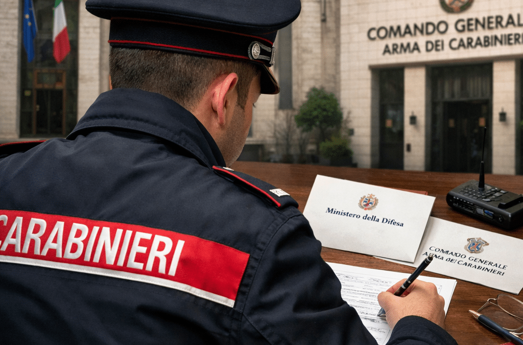 La voce di un Carabiniere al Ministero della Difesa: una missiva che merita ascolto