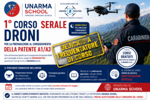 1° CORSO SERALE DRONI A1/A3 – SESSIONE DEDICATA AI FREQUENTATORI DI CORSO